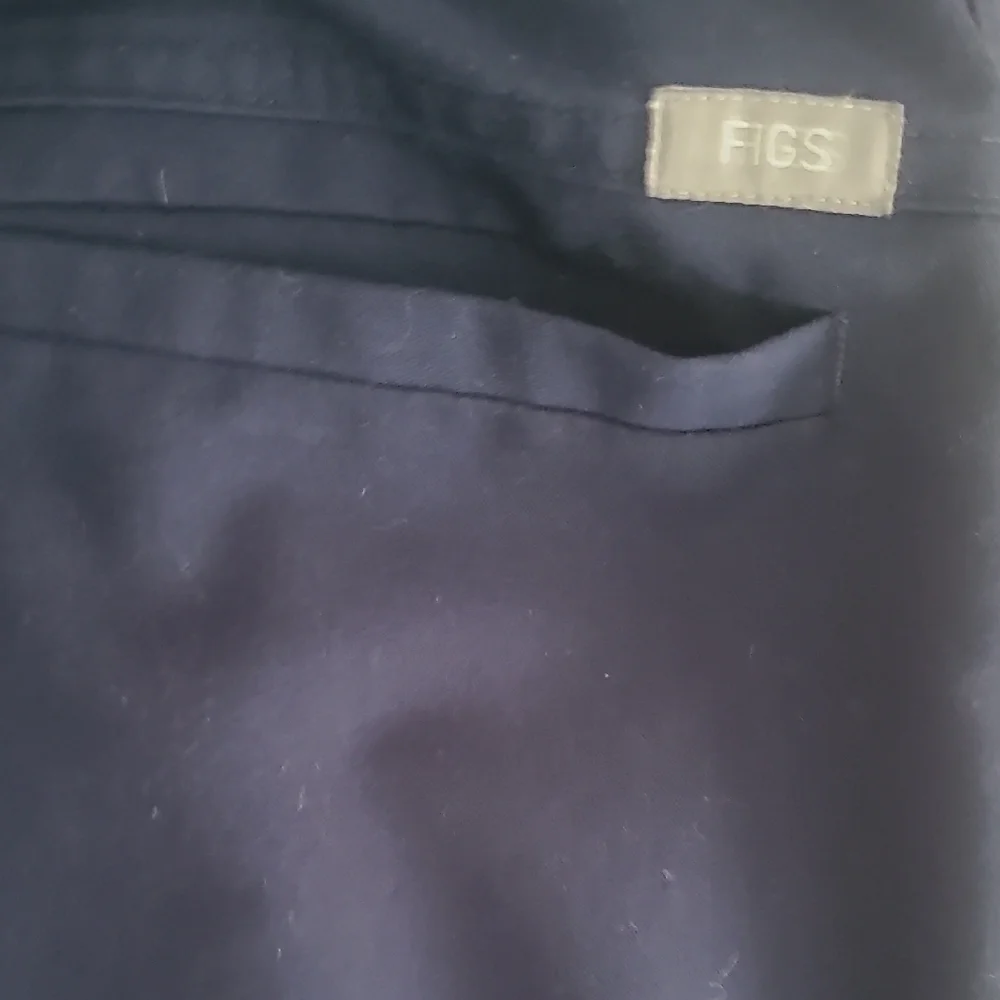 Figs Blue Cargo Pants with Straight Leg - Picture 4 of 4